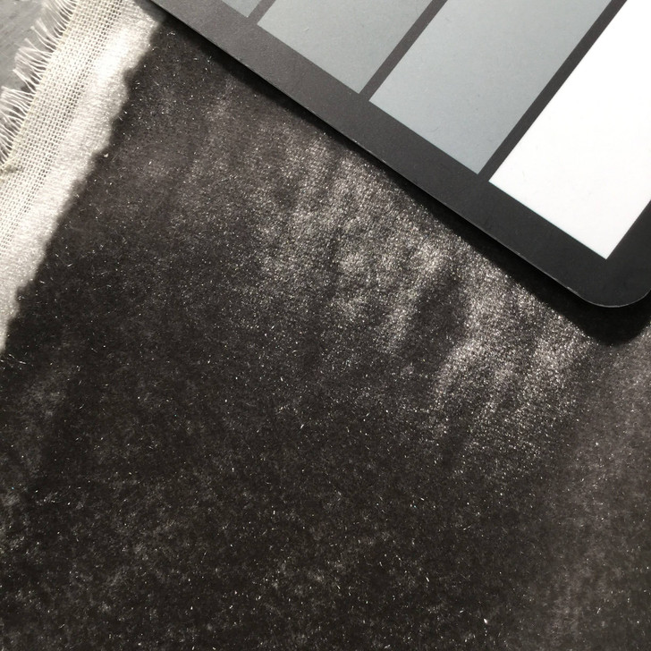 blue grey flocked velvet fabric upholstery craft display
