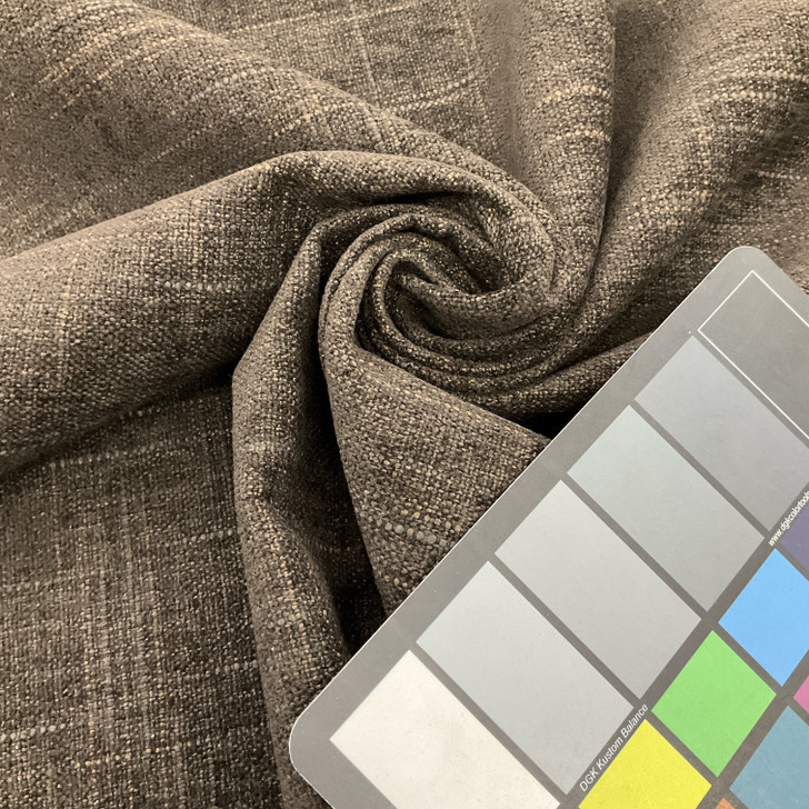 Dark Brown Chenille | Upholstery Fabric | 54" Wide | By the Yard