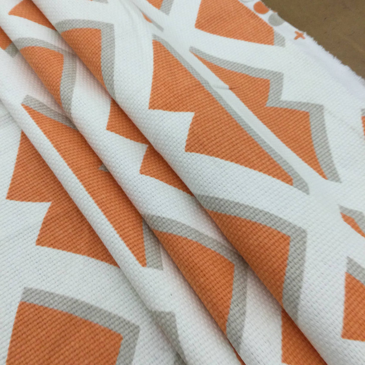 ELTON In Color MANDARIN Upholstery Fabric | 54 Wide | By The Yard