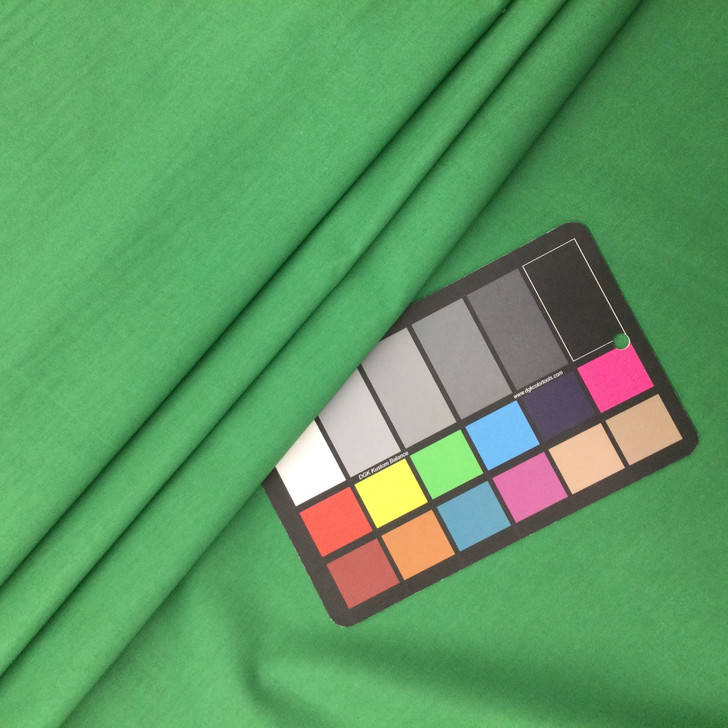 Solid Green | Quilting Fabric | 100% Cotton |  44" Wide | By the Yard