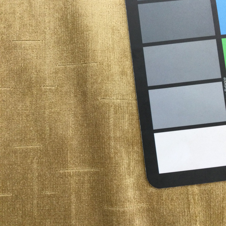 Tan Microfiber with Line Design | Upholstery Fabric | Stain Resistant | 54" Wide | By the Yard