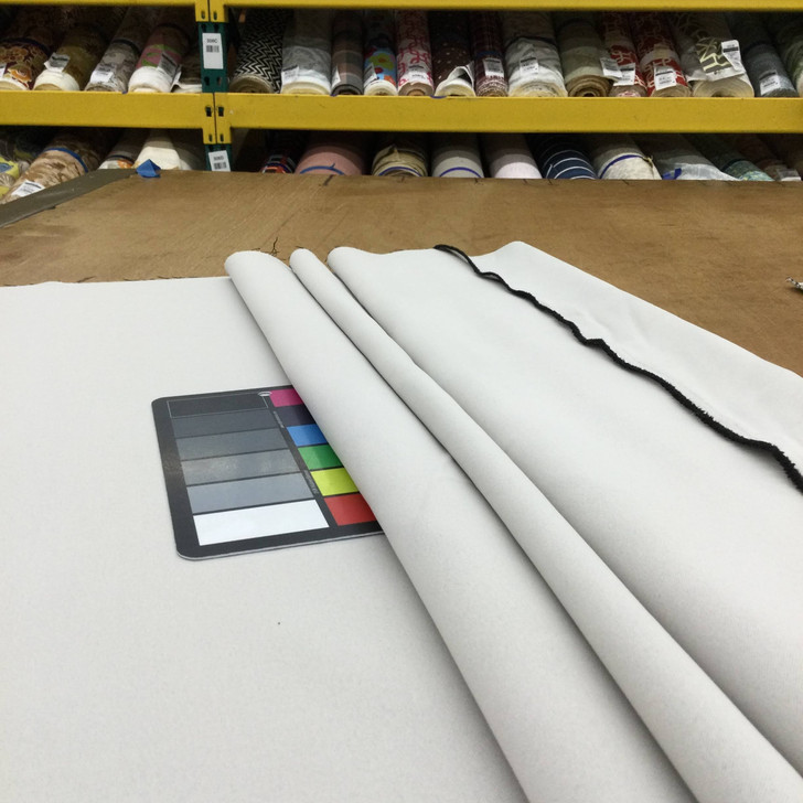 Smooth Solid Off White | Drapery / Upholstery / Slipcover Fabric | 54" Wide | By the Yard