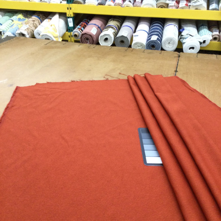 Tomato Red Microfiber | Upholstery Fabric | Stain Resistant | 54" Wide | By the Yard