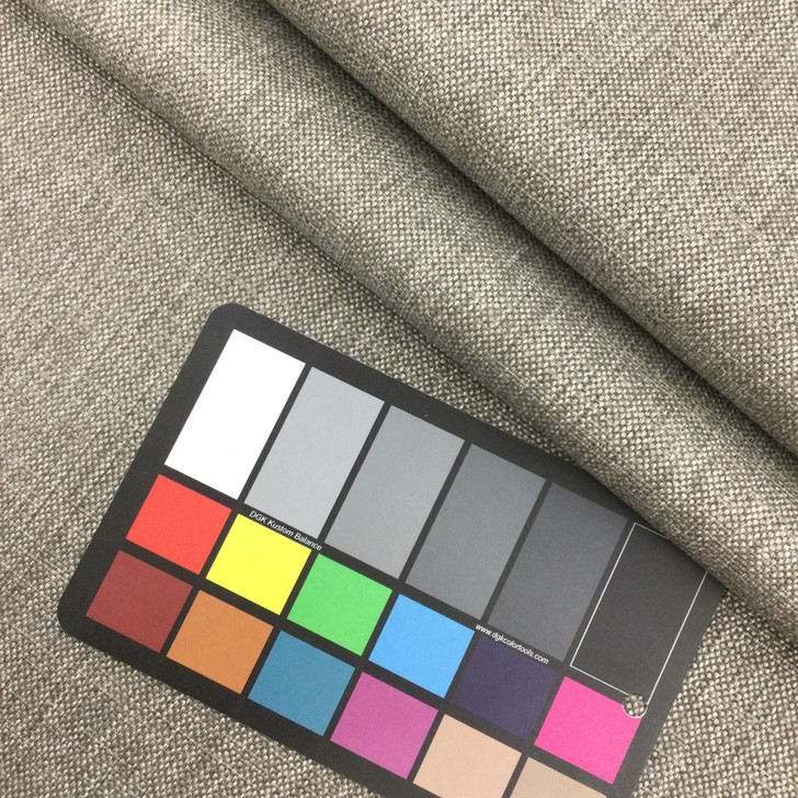 Taupe and Grey Two Toned Woven Fabric | Upholstery / Slipcovers | Medium Weight | 54" Wide | By the Yard | "Joseph" Granite