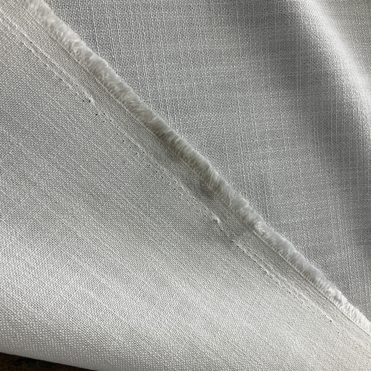 Waverly Gramercy Solid Snow | Very Heavyweight Duck Fabric | Home Decor Fabric | 56" Wide