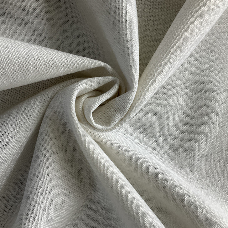 Waverly Gramercy Solid Snow | Very Heavyweight Duck Fabric | Home Decor Fabric | 56" Wide