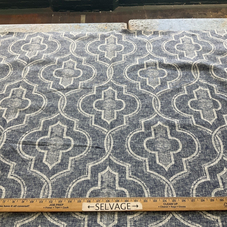 Premier Prints Newport Vintage Indigo | Medium Weight Duck Fabric | Home Decor Fabric | 54" Wide