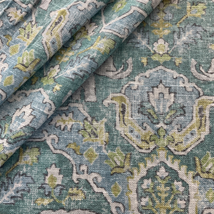 Hilary Farr Loxodonta Linen Caribe | Lightweight Linen Fabric | Home Decor Fabric | 57" Wide