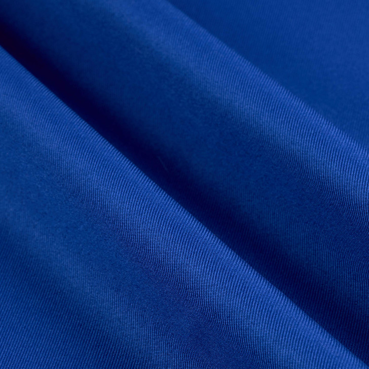 Polyester Twill Solid Royal Blue | Medium Weight Twill Fabric | Home Decor Fabric | 58" Wide