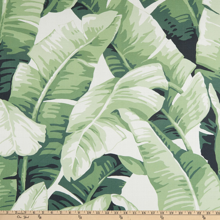 P Kaufmann Flamingo Road Las Olas Duck Green | Medium Weight Duck Fabric | Home Decor Fabric | 54" Wide