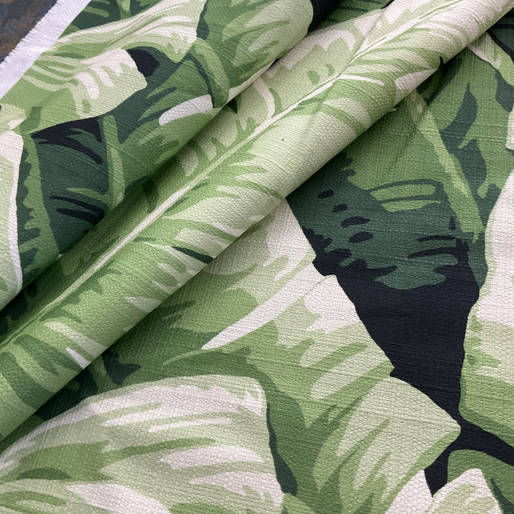 P Kaufmann Flamingo Road Las Olas Duck Green | Medium Weight Duck Fabric | Home Decor Fabric | 54" Wide