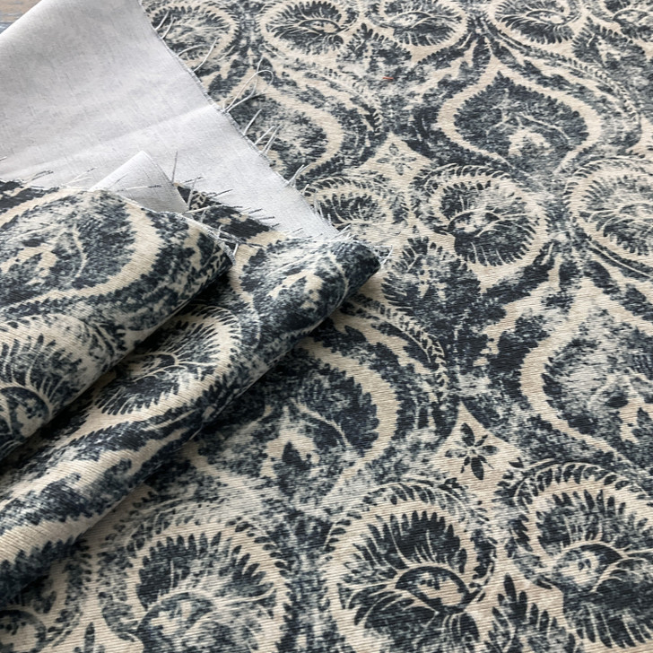 Comersan Fabrics Murillo Duck Blue | Lightweight Duck Fabric | Home Decor Fabric | 55" Wide