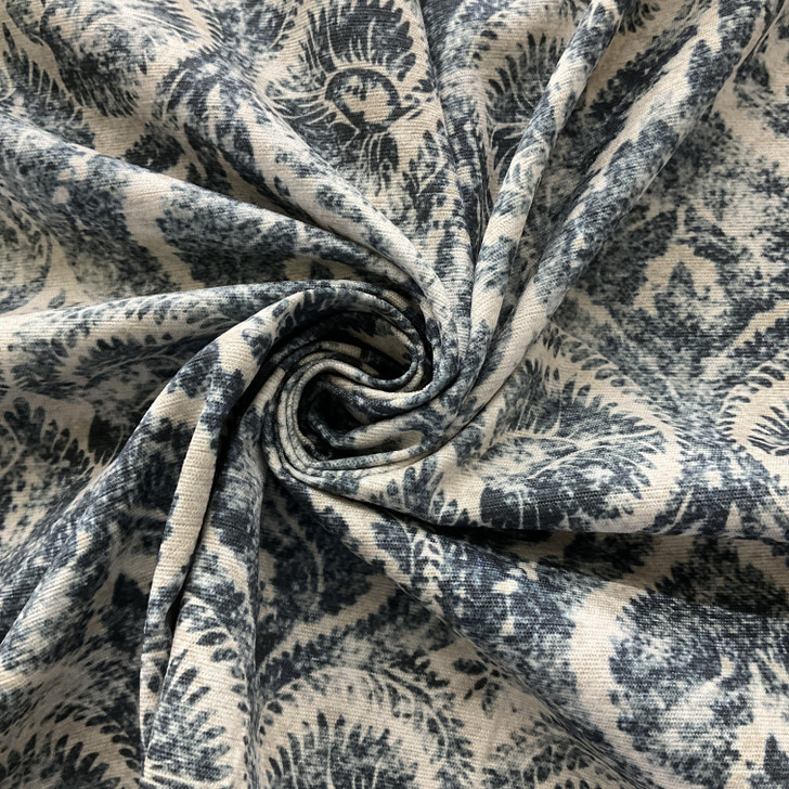 Comersan Fabrics Murillo Duck Blue | Lightweight Duck Fabric | Home Decor Fabric | 55" Wide