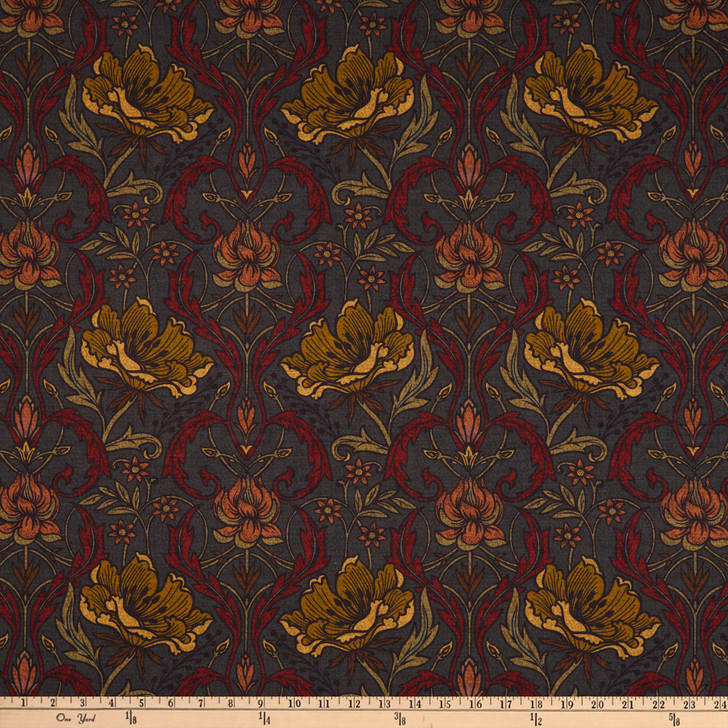 Comersan Fabrics Rubens Duck Red | Lightweight Duck Fabric | Home Decor Fabric | 55" Wide