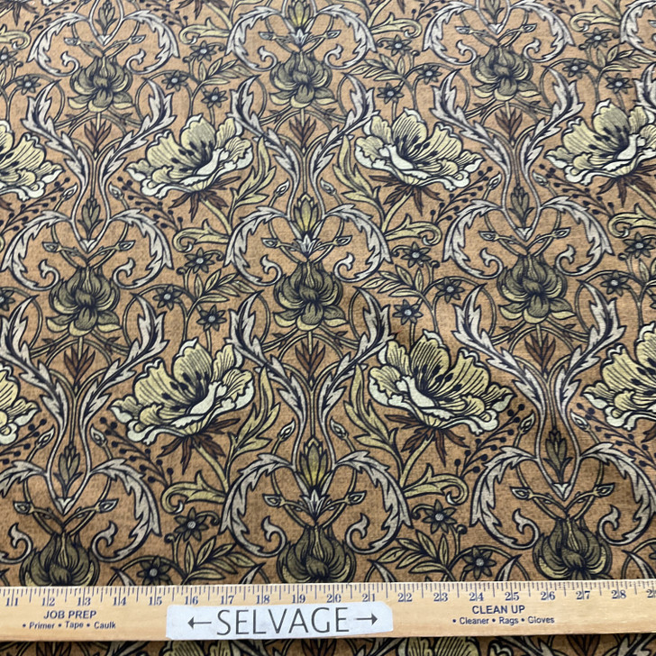 Grey Comersan Fabrics Rubens Duck Gray | Lightweight Duck Fabric | Home Decor Fabric | 55" Wide