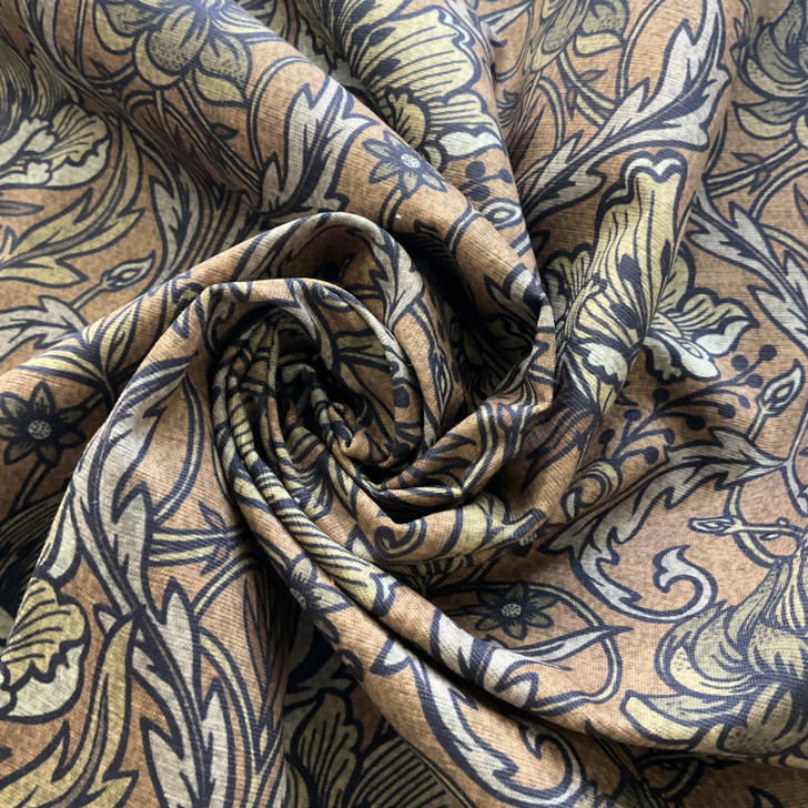 Grey Comersan Fabrics Rubens Duck Gray | Lightweight Duck Fabric | Home Decor Fabric | 55" Wide