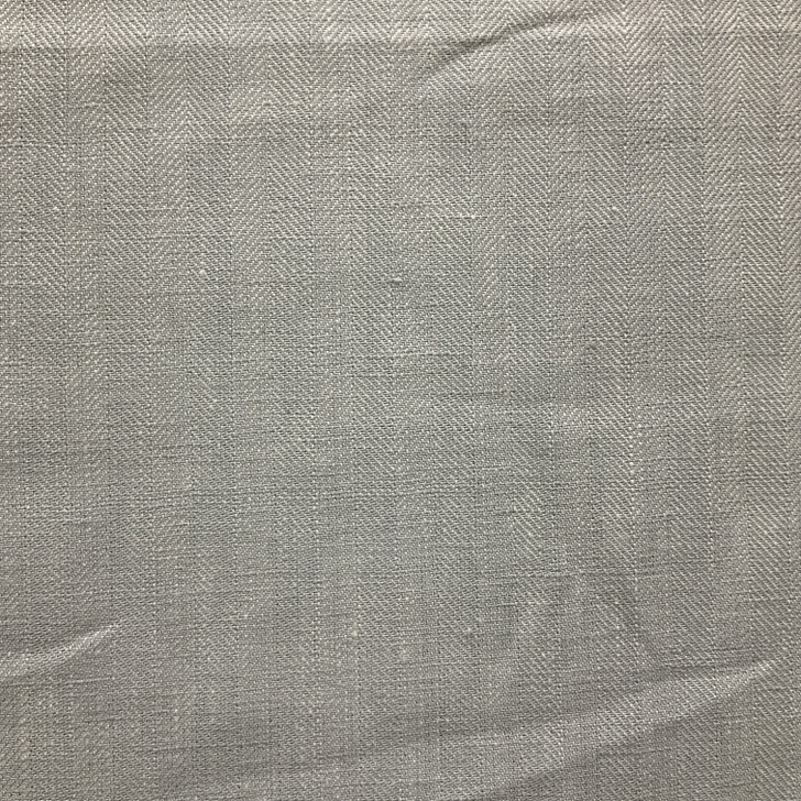 Number One Textiles Herringbone Linen Spa | Medium/Heavyweight Linen Fabric | Home Decor Fabric | 54" Wide