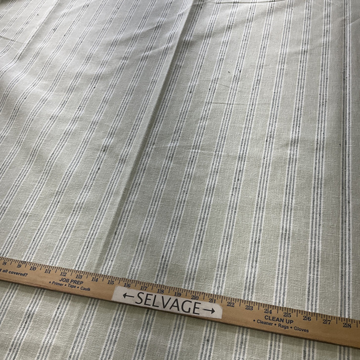 PKL Studio Montaro Stripe Woven Jacquard Celery | Medium Weight Woven, Jacquard Fabric | Home Decor Fabric | 54" Wide