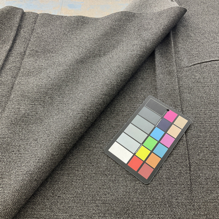 Sustain Performance Simplistic Woven Ebony | Home Decor Fabric | 55.25" Wide