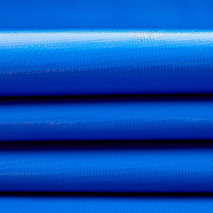 Oil Cloth Solid Blue | Heavyweight Oilcloth Fabric | Home Decor Fabric | 47" Wide