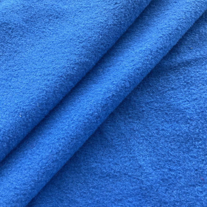 Royal Blue | One Sided Fleece | 70" Wide | By the Yard