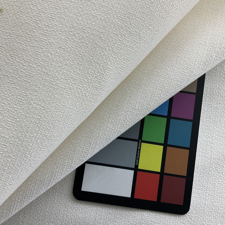 Action in Snow | Upholstery Fabric | Solid Off White | Medium weight | 54" Wide | By the Yard