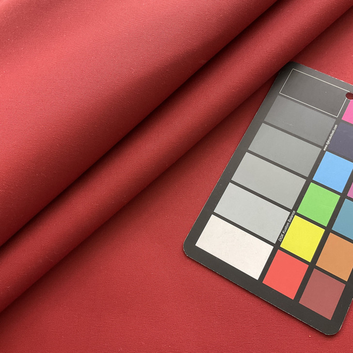 Acrylic Canvas Second Quality (Backing Flaw) | Brick Red | Outdoor Fabric | Awning Weight | Solution Dyed Acrylic | 60" Wide | By the Yard