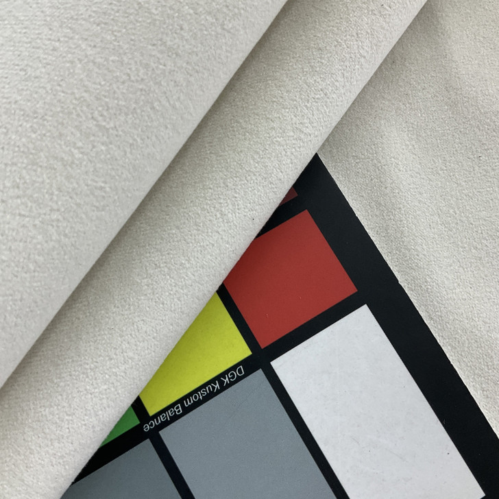 Abbington in Bisque | Microfiber Upholstery Fabric | Solid Ivory Off White | Soft | Medium to Heavy Weight | 54" Wide | By the Yard (Also SKNDECO0324-5036)