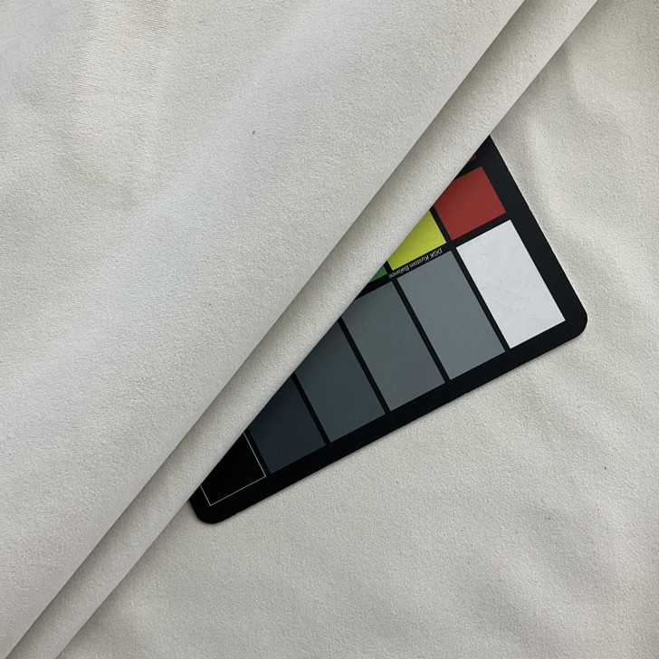 Abbington in Bisque | Microfiber Upholstery Fabric | Solid Ivory Off White | Soft | Medium to Heavy Weight | 54" Wide | By the Yard (Also SKNDECO0324-5036)