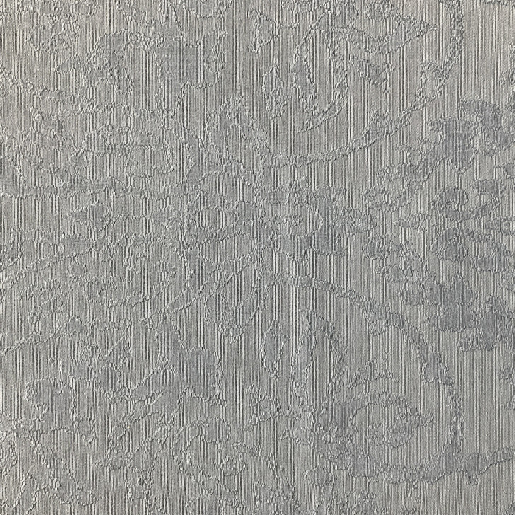 Louie in Aegean Blue | Drapery Fabric | Damask Design | Lightweight | 54" Wide | By the Yard