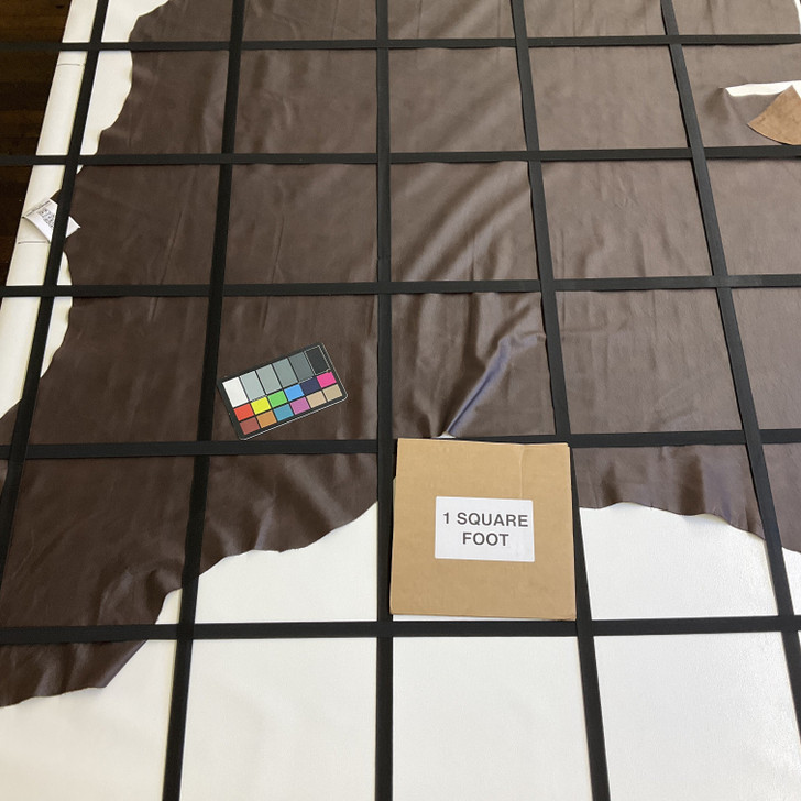 Dark Brown | Supple Leather Cowhide | 27 Square Feet | 3 Ounce / 1.3 mm