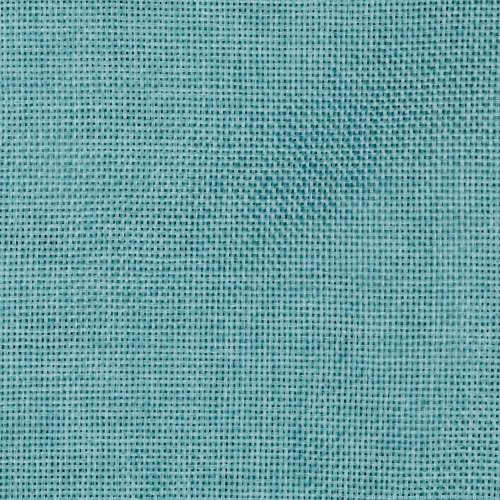 2.875 Yard Piece of Vintage Poly Burlap Robin Egg Blue | Medium Weight Burlap Fabric | Home Decor Fabric | 58" Wide