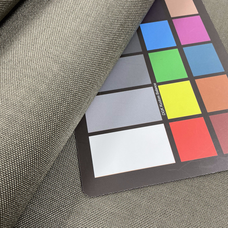 1.25 Yard Piece of Medium Grey Waterproof Nylon Canvas Fabric | Tarps / Outdoor Covers / Backpacks / Banners | 1000 Denier | 65" Wide | By the Yard