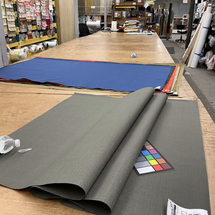 1.25 Yard Piece of Medium Grey Waterproof Nylon Canvas Fabric | Tarps / Outdoor Covers / Backpacks / Banners | 1000 Denier | 65" Wide | By the Yard