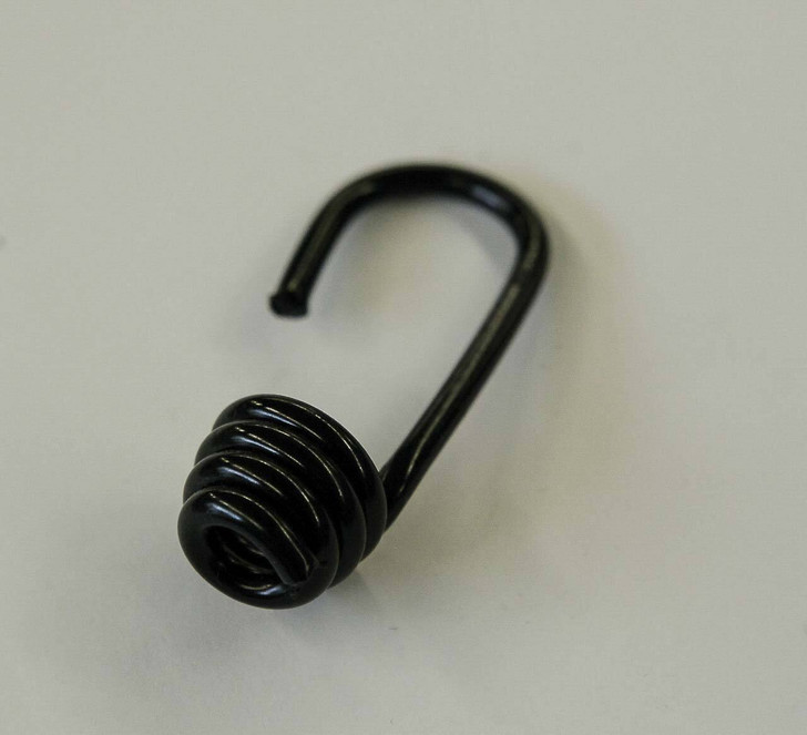 Shock Cord Hooks Black 3/8