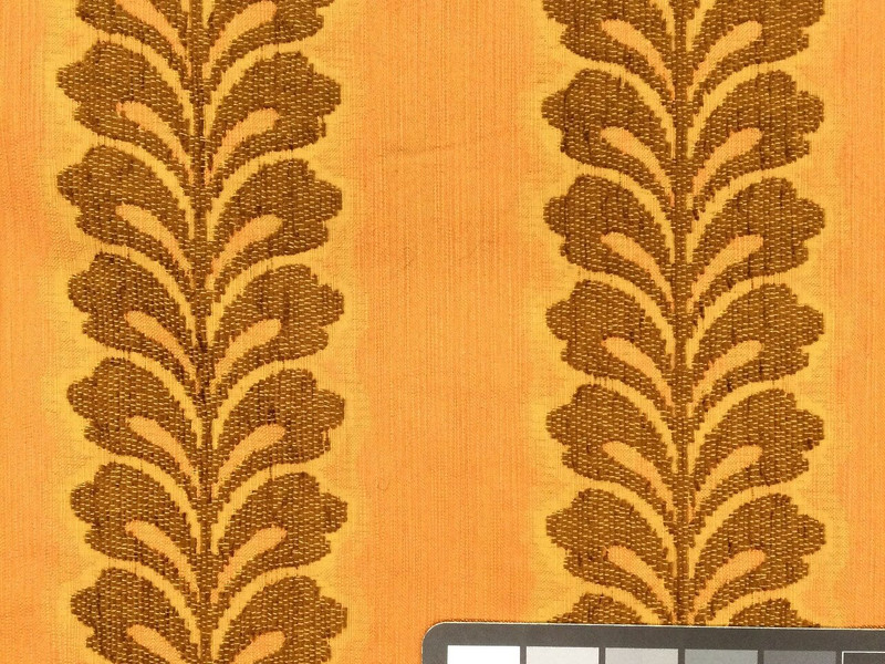 Orange Stripe Fabric Fabric Warehouse