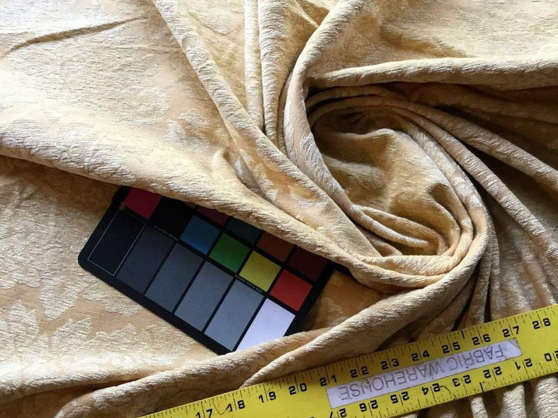 Yellow Chenille upholstery fabric Fabric Warehouse