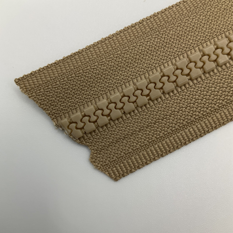 #5 Marine Chain Zipper Light Beige | Heavy Duty | By The Yard