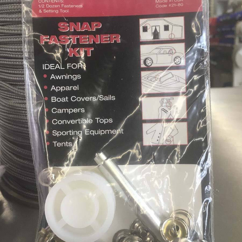 Snap Fastener Kit from Vicar