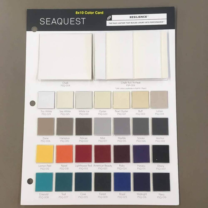SEAQUEST Buff Light Tan Marine & Automotive Vinyl Fabric | 54Inch | PSQ-003 | By The Yard | High UV Stability