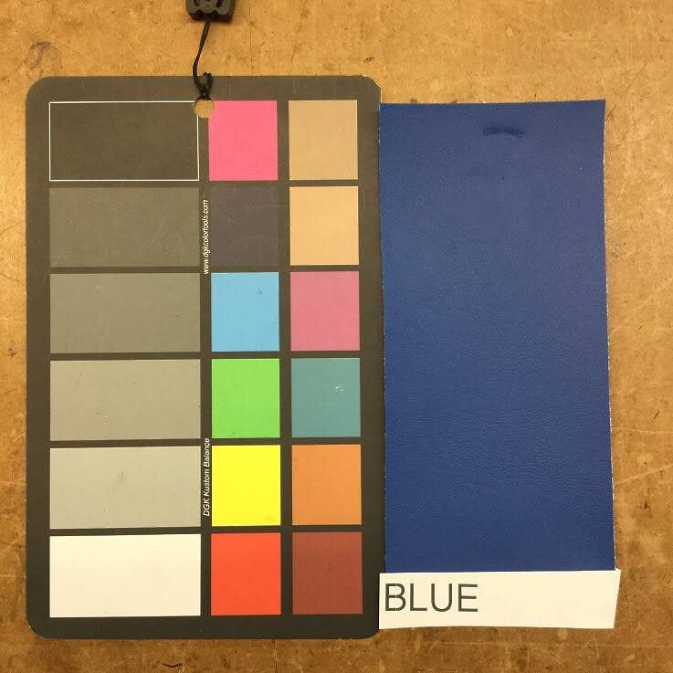 BLUE | Marine Vinyl Fabric - Upholstery Vinyl - Sun + Salt Proof