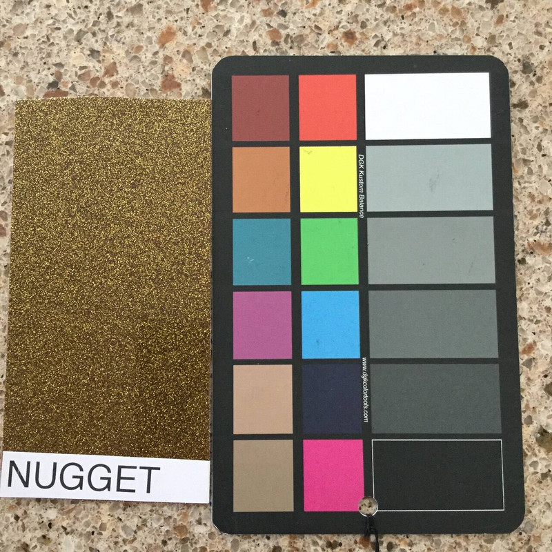 Dark Bronze High Gloss Glitter + Sparkle Vinyl Upholstery Fabric | Nugget