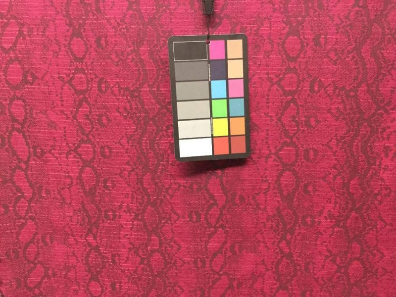 Fuchsia Dark Pink Upholstery and Curtain Fabric | Abstract Mod Design