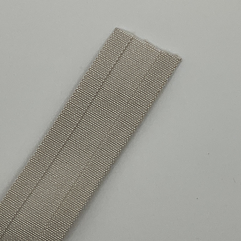 Oyster | 1 Inch Double Edge Folded Sunbrella Fabric Binding  | 1" x BTY | Oyster