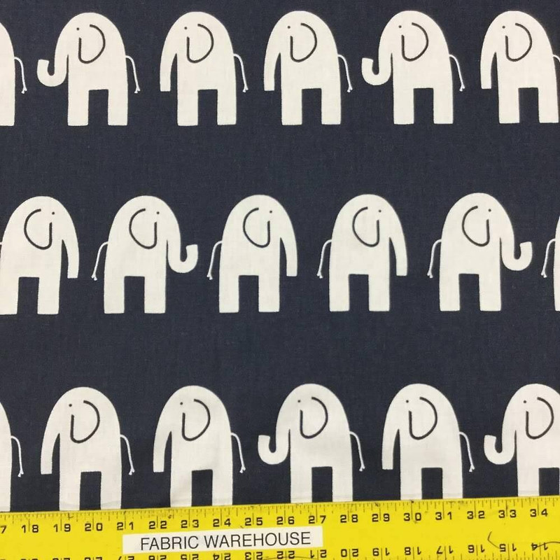 Novelty Elephant Themed Fabric | Youth Designs | upholstery / Drapery Weight