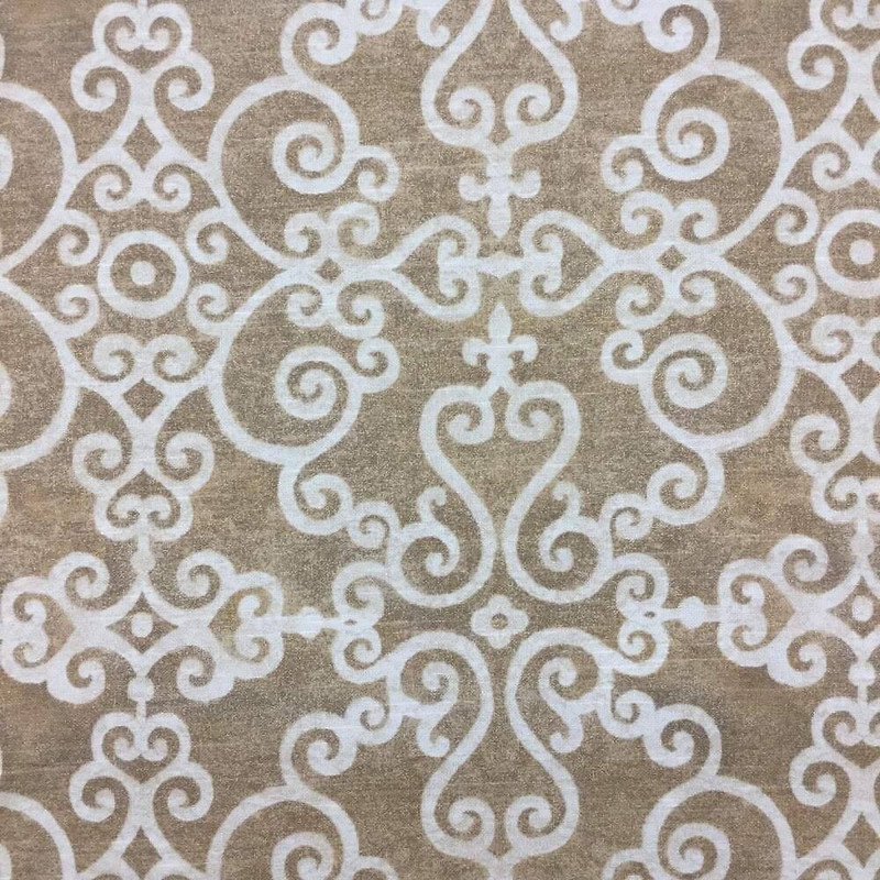 Waverly Tendril in sahara (3) Fabric | Upholstery Weight | BTY | 54
