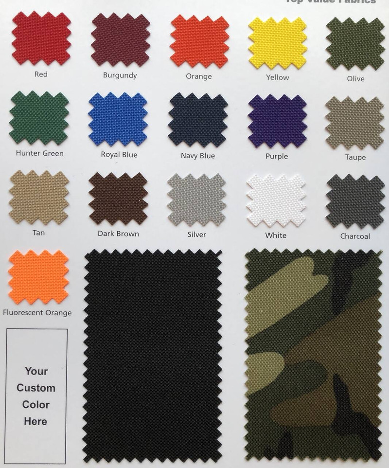 Tan - Vinyl Backed Nylon Fabric |  600X300 Denier | 58" Wide | BTY