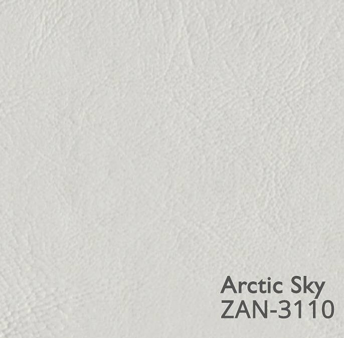 Arctic Sky White Marine Vinyl Fabric | ZAN-3110 | Spradling Softside ZANDER | Upholstery Vinyl for Boats / Automotive / Commercial Seating | 54"W | BTY