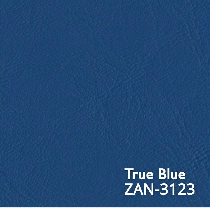True Blue Marine Vinyl Fabric | ZAN-3123 | Spradling Softside ZANDER | Upholstery Vinyl for Boats / Automotive / Commercial Seating | 54"W | BTY