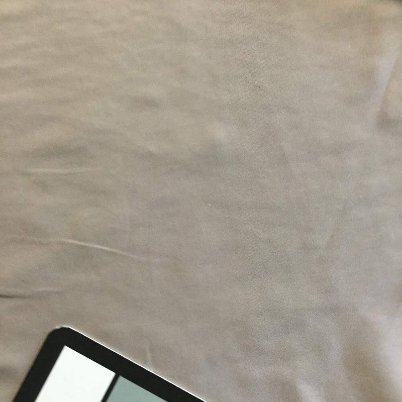 Beige Gray Matte Silky Lining Fabric | Light Weight Apparel | Suits, Skirts